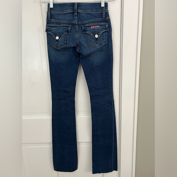 Hudson Beth Majesty Bootcut Jeans Dark Wash Size 24 Retro Western Rodeo Boho - Picture 7 of 15